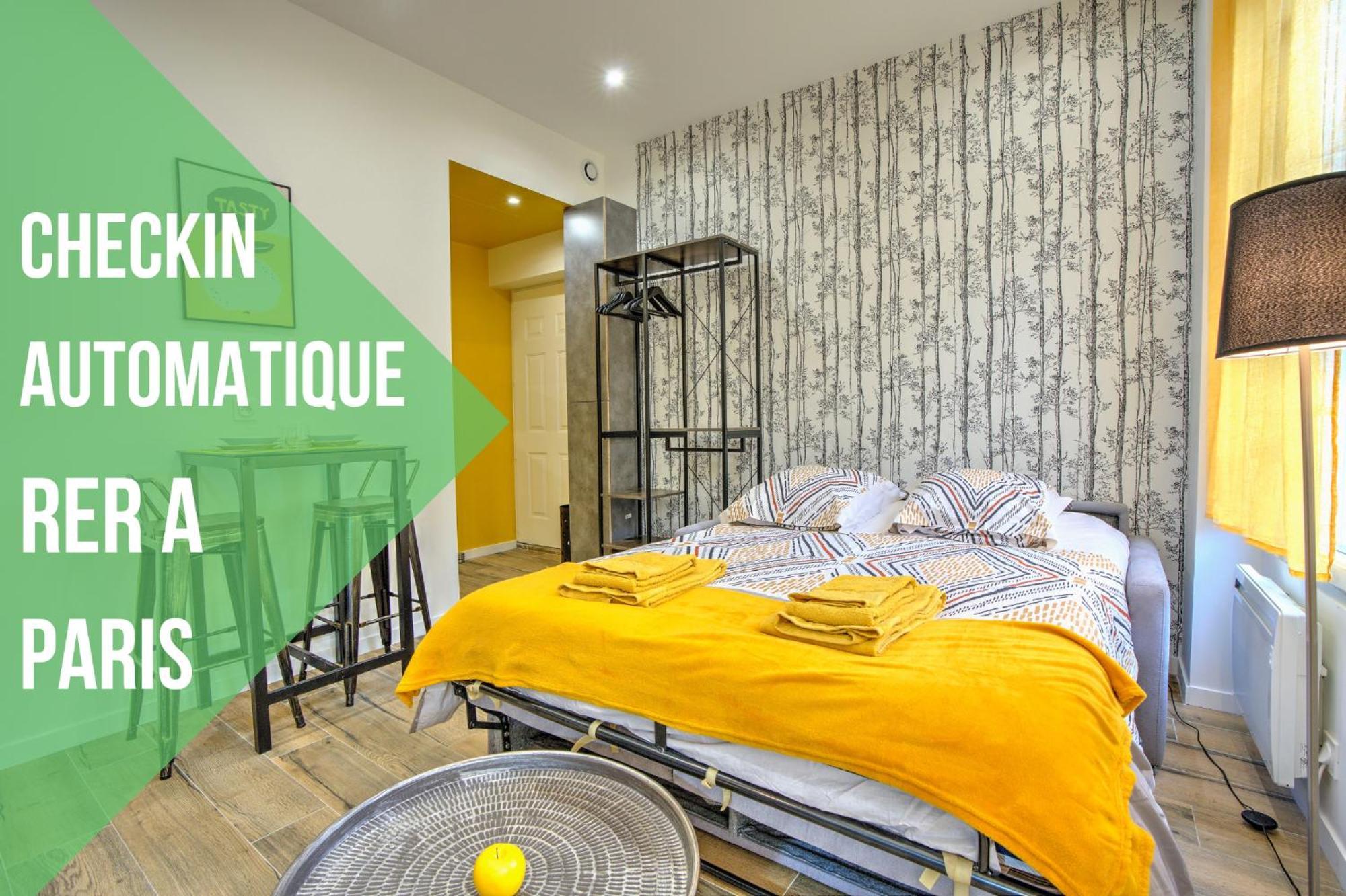 Brut De Pomme - Self Checkin Automatique - 10 Min Rer A Apartment Champigny-sur-Marne Ngoại thất bức ảnh