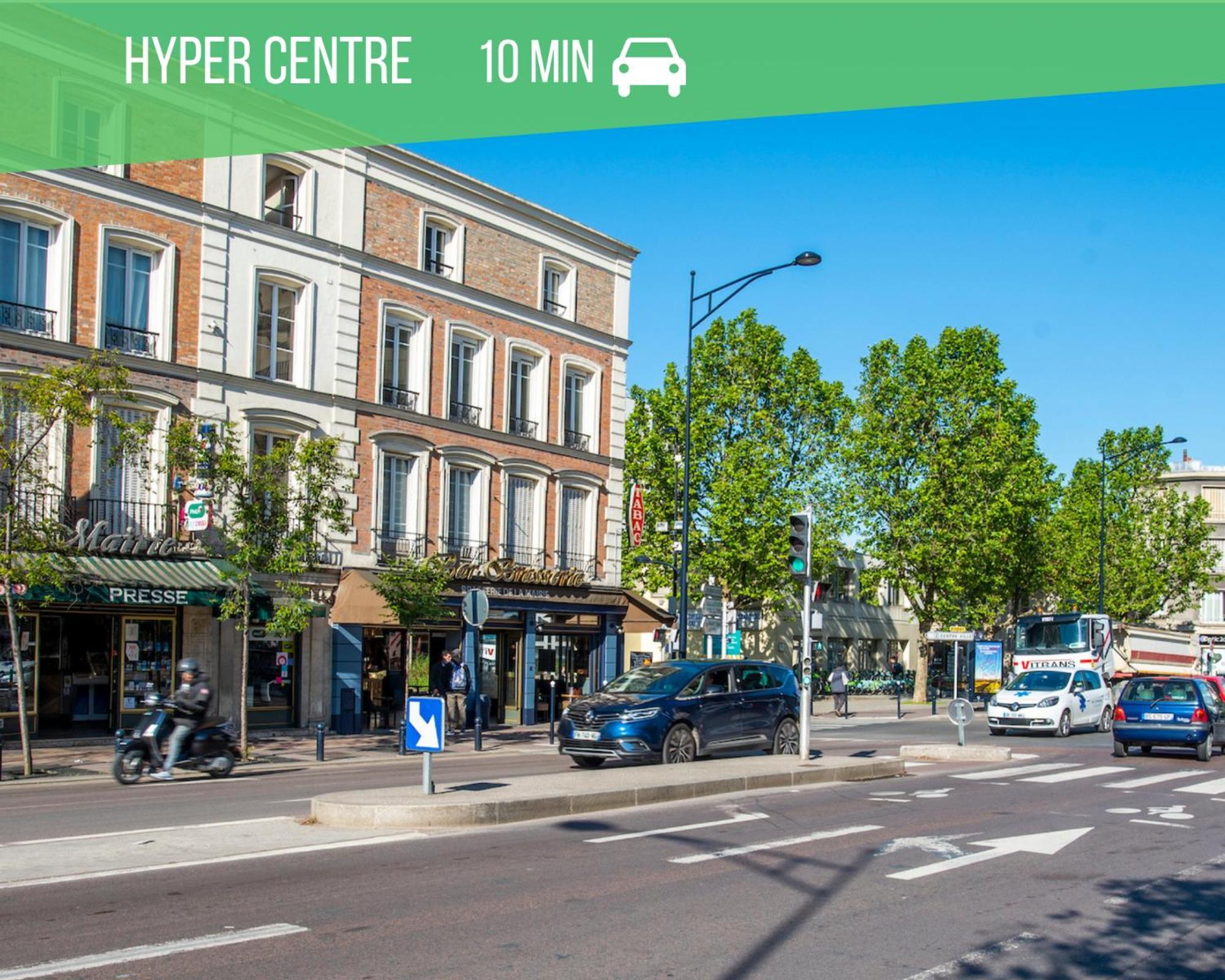 Brut De Pomme - Self Checkin Automatique - 10 Min Rer A Apartment Champigny-sur-Marne Ngoại thất bức ảnh